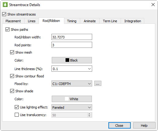streamtrace details rodribbon